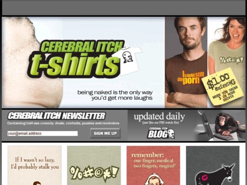 Cerebral Itch T-Shirts