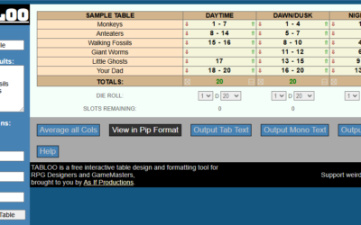 TABLOO – Table Formatting Tool